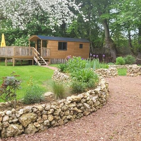 Roulotte Escapade Nature A Morainville - Normandie Εξωτερικό φωτογραφία