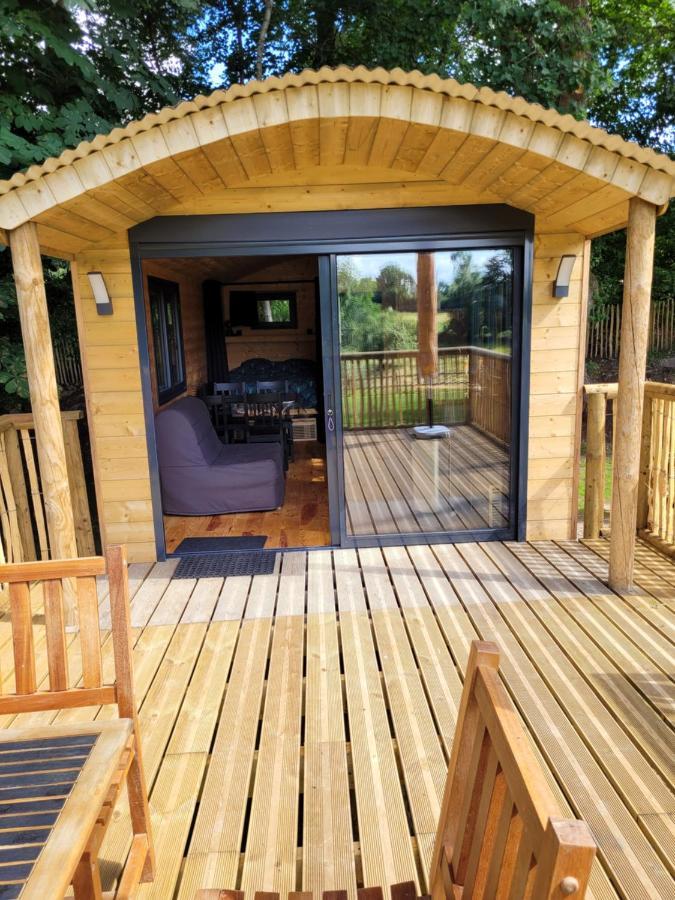 Roulotte Escapade Nature A Morainville - Normandie Εξωτερικό φωτογραφία