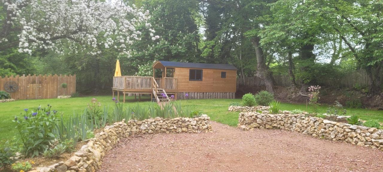 Roulotte Escapade Nature A Morainville - Normandie Εξωτερικό φωτογραφία